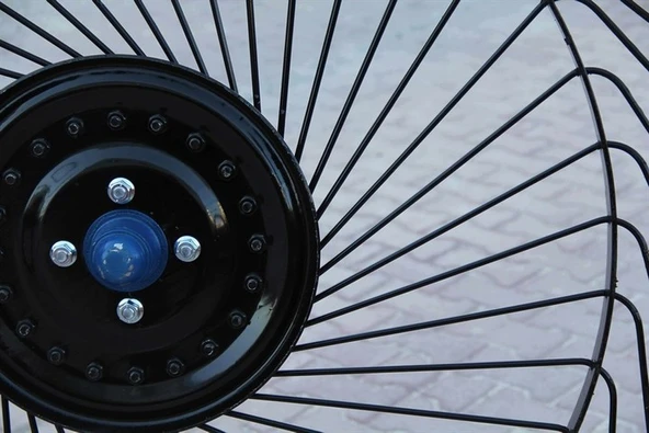 Tarım Garaj Flanşlı Ot Toplama 4'lü Tırmık - Resim 5