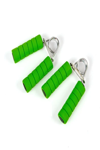 Kondisyon Fitnes Spor Atlama Ipi Pilates Egzersiz Direnç Bandı El Parmak Güçlendirme El Yayı 3lü Set - Resim 4