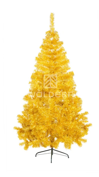 Waldern Premium Luxury 180 cm Simli Gold Yılbaşı Çam Ağacı ürün görseli