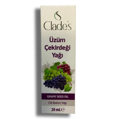 Clades Üzüm Çekirdeği Yağı 20 Ml