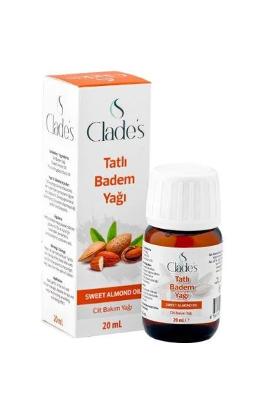 Clades Tatlı Badem Yağı 20 Ml ürün görseli