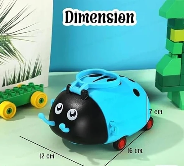 Uğur Böceği Su Matarası - Resim 2