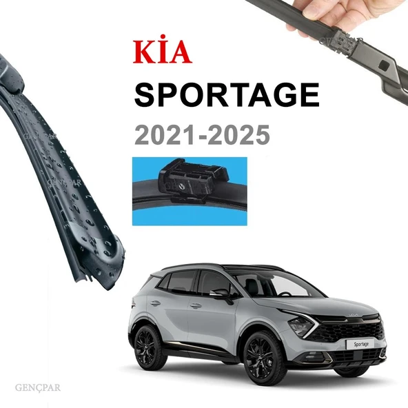 KİA SPORTAGE ÖN SİLECEK TAKIMI (2 ADET) 2021-2025 ürün görseli 1