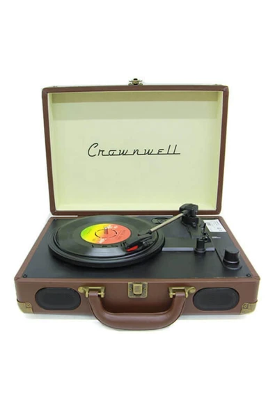 Pikap Çantalı Önden Hoparlörlü Kahverengi Bluetooth Hoparlör Plakçalar C0453 - Resim 7