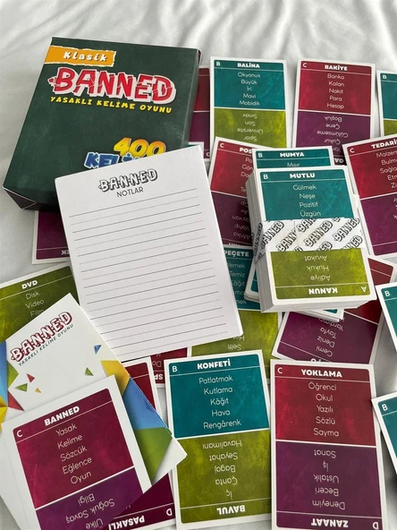400 KELİMELİ BANNED KELİME OYUNU KLASİK SERİ - 3