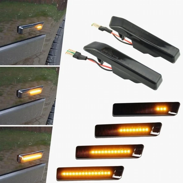 Bmw E36 E53 Çamurluk Sinyali Takımı Kayan Ledli ürün görseli 1