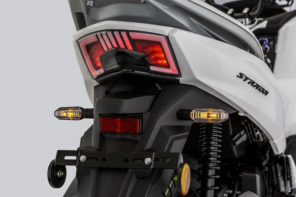 Mondial Strada 125 Scooter Motosiklet Gri 2025 - 11