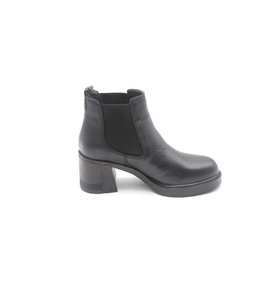 VENÜS 2452402K PLATFORM TOPUK CHELSİ KLASİK DERİ KADIN BOT - Resim 3