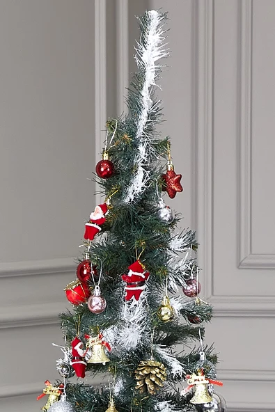 Waldern Luxury Series 150 CM 260 Dal Plastik Ayaklı Yılbaşı Çam Ağacı - Resim 6