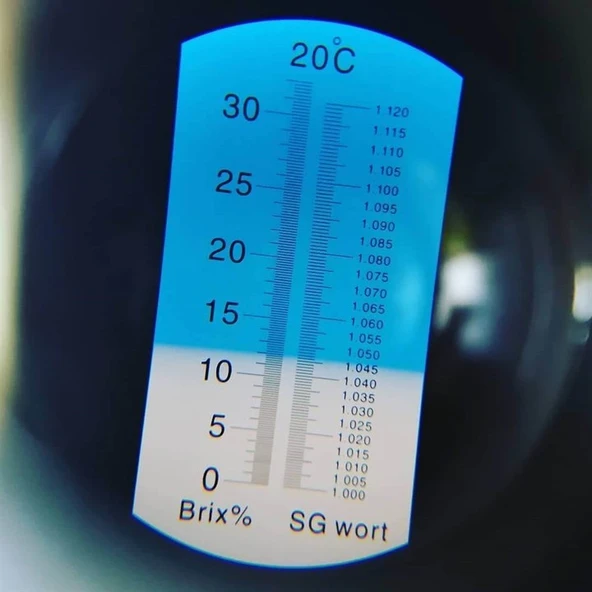 Grei Norm Refraktometre 0-80 Brix Pancar Ölçüm Cihazı - Resim 2