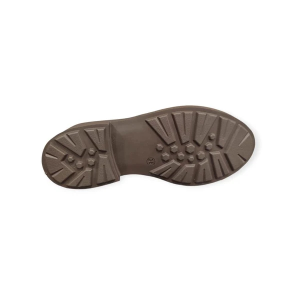 VENÜS 2411551K KALIN TABAN TOKALI LOAFER DERİ KADIN AYAKKABI - Resim 8