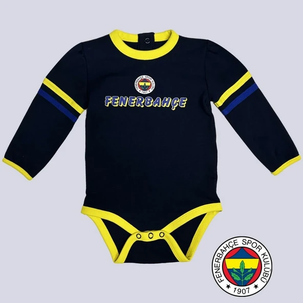 Fenerbahçe S.K. 25/26 Body Bebek Zıbın Sweatshirt ürün görseli 1
