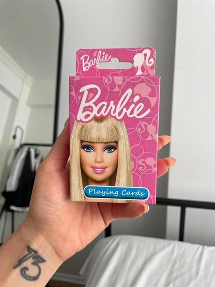 Anime Barbie İskambil Poker Kartı