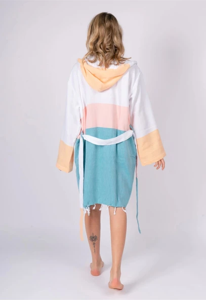 bnb %100 Pamuk Peştemal Bornoz - 2