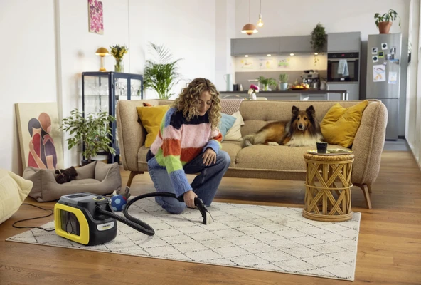 Karcher SE 3 Compact yellow Halı Koltuk Yıkama Makinesi - Resim 6