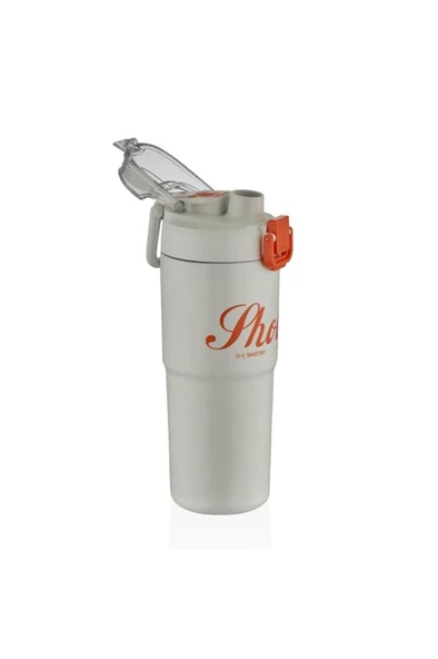 Shotay Tween Çelik Termos Matara 750 ML BEYAZ ST-8133. (5 ASS.) - Resim 2