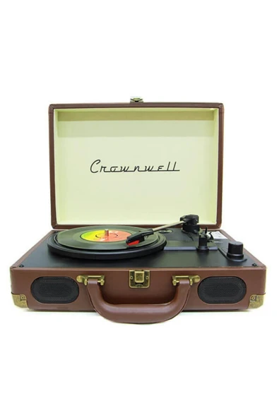 Pikap Çantalı Önden Hoparlörlü Kahverengi Bluetooth Hoparlör Plakçalar C0453 - Resim 6