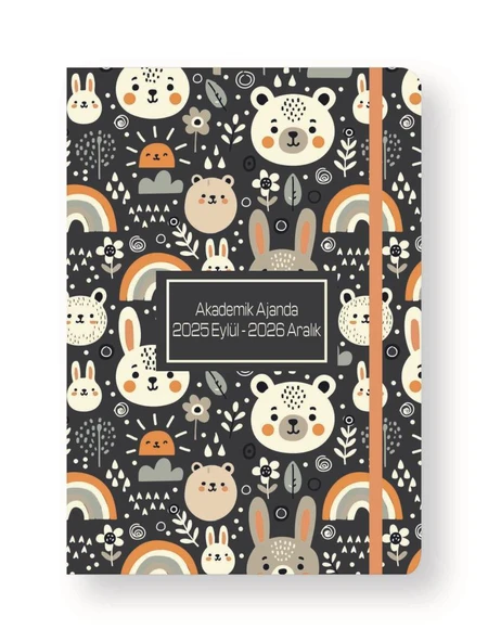 Lizy 2025 Eylül - 2026 Aralık CİLTLİ Akademik Ajanda Tasarım-7 ürün görseli 1