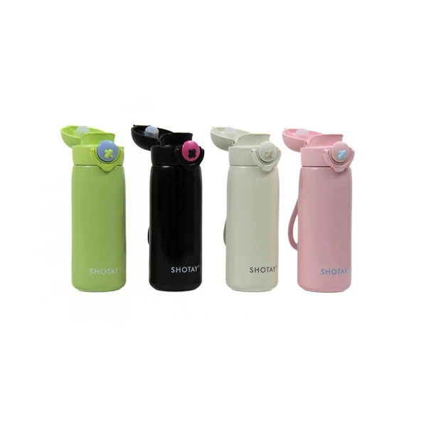 Shotay Termos Matara 430 Ml. Beyaz Sht-St-8186 - Resim 3