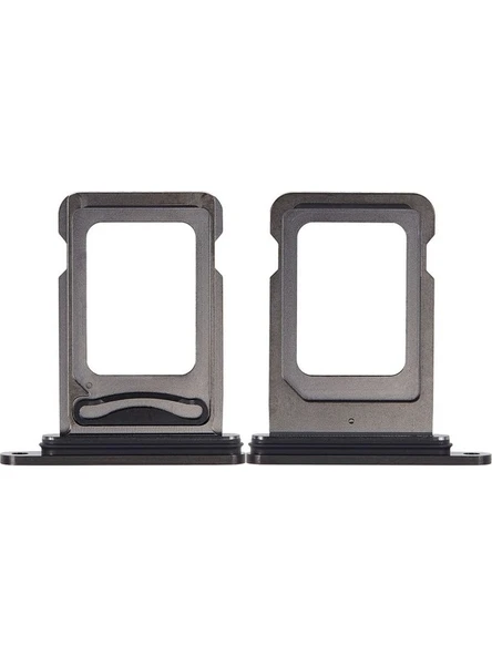 iPHONE 15 Pro Max Uyumlu Çift Sim Tepsisi Sim Aparatı Sim Kart Yuvası - Resim 3