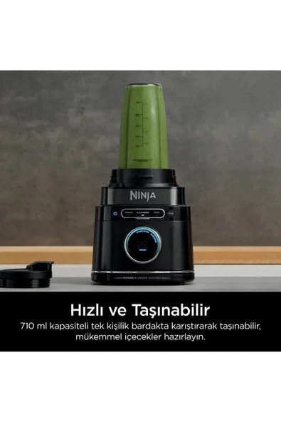 Detect Power BlendSense Blender Mutfak Sistemi - TB401EU - Shark Ninja - 8