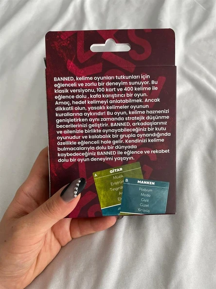 400 KELİMELİ BANNED KELİME OYUNU KLASİK SERİ - 2