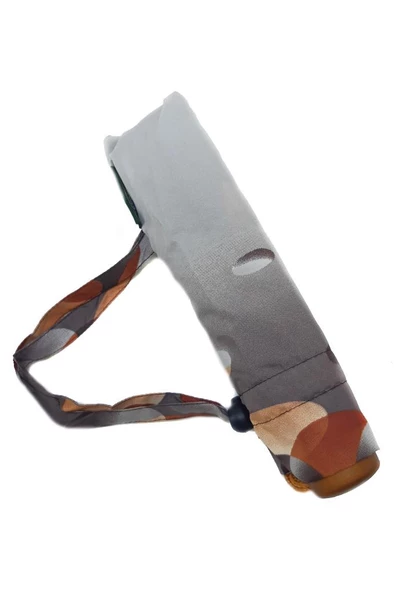 Snotline-April Kadın Şemsiye Manuel Açılır Kapanır Çanta Boy Bayan Şemsiye Vizon Renk