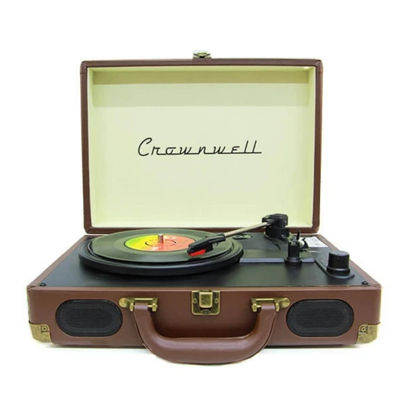 Pikap Çantalı Önden Hoparlörlü Kahverengi Bluetooth Hoparlör Plakçalar C0453 ürün görseli