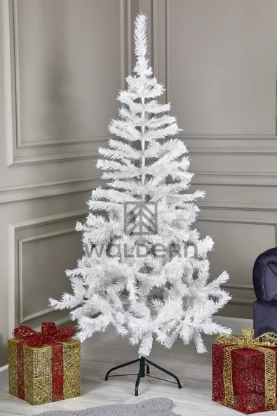 Waldern Luxury 180 cm Beyaz Yılbaşı Çam Ağacı - Resim 2
