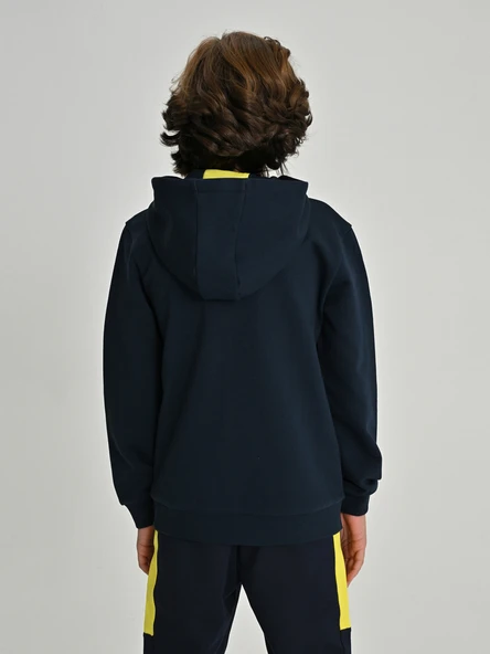 Fenerbahçe S.K. 25/26 Tribün All Over Baskı Çocuk Sweatshirt - Resim 5