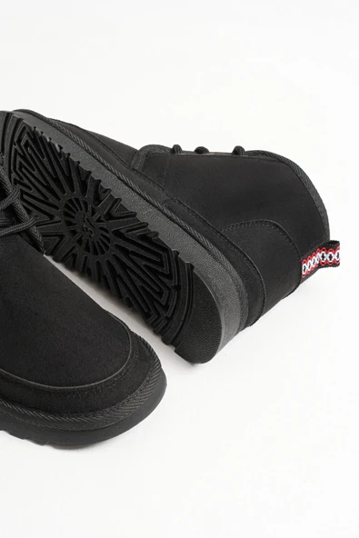 Ariad Kadın Kışlık Siyah İçi Kürklü Bot - 4