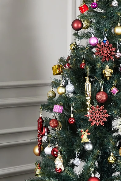 Waldern Luxury Series 210 CM Yılbaşı Çam Ağacı - Resim 6