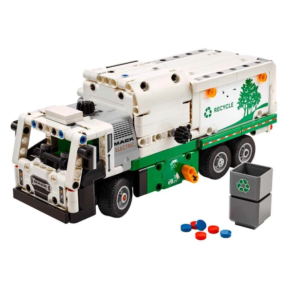 LEGO® Technic Mack® LR Elektrikli Çöp Kamyonu - 503 Parça / 6470638 ürün görseli 1