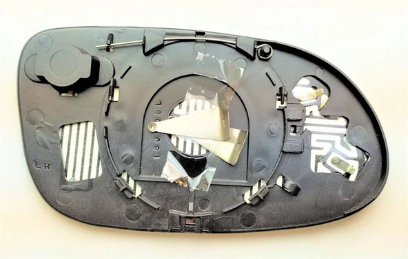 Mercedes Dis Dikiz Ayna Camı Sol (isitmalı, Asferik) A-Class W168 97>04 Slk-Class R170 97>04 - Art Mg009.9520 - Resim 1