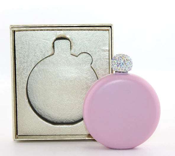 Paslanmaz Çelik Matara 5 Oz Pembe ürün görseli 1