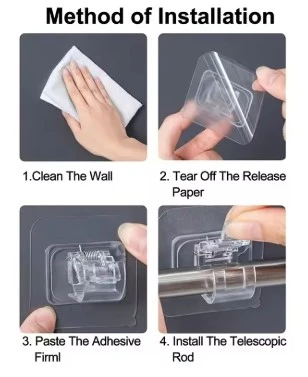 Yaylı Boru ve Kablo Düzenleyici Halka Kendinden Yapışkanlı 2 li - Resim 4