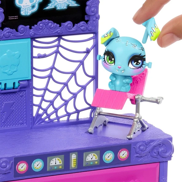 JBF18 Monster High Frankie Stein Evcil Hayvan Kiti - Resim 4