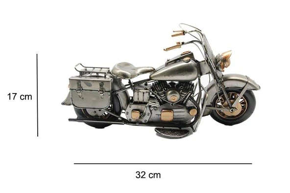 C1644 DEKORATİF METAL MOTORSİKLET BİBLO