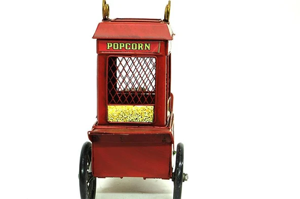 C0335 DEKORATİF METAL POPCORN PATLAMIŞ MISIR ARACI - 3