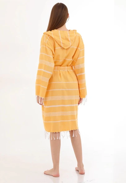 Didyma %100 Pamuk Sultan Peştemal Bornoz - 2