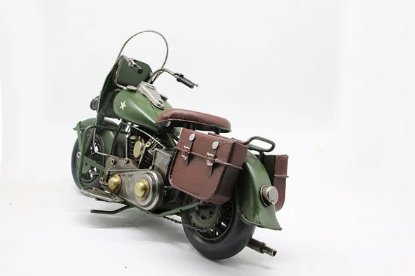 C1641 DEKORATİF METAL MOTORSİKLET BİBLO - 3