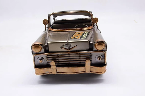 C1611 DEKORATİF METAL ARABA BİBLO - 5