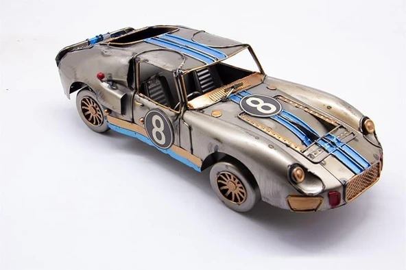 C1610 DEKORATİF METAL ARABA BİBLO - 4