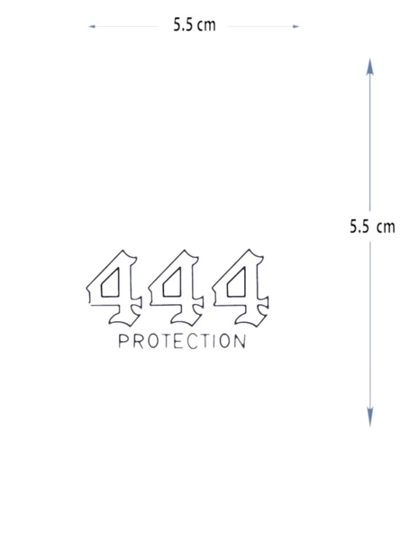 MED-111 YARI KALICI 444 PROTECION-MUHAFAZA YAZILI DÖVME-TATTO ürün görseli
