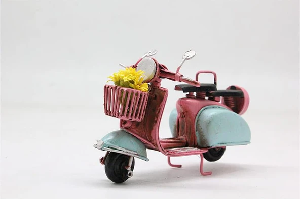 C1647 DEKORATİF METAL SCOOTER BİBLO - 4