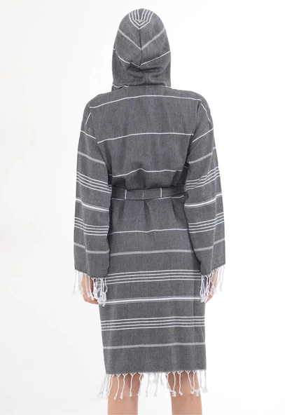 Didyma %100 Pamuk Sultan Peştemal Bornoz - 2