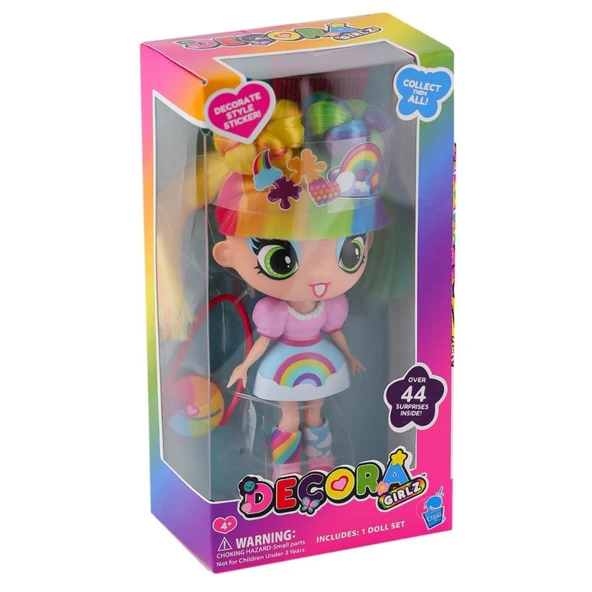 CEP D1019 Decora Girlz 13 cm Moda Bebek - Resim 4