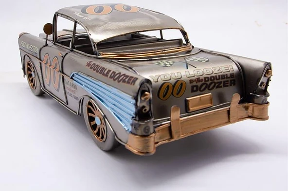 C1611 DEKORATİF METAL ARABA BİBLO - 3