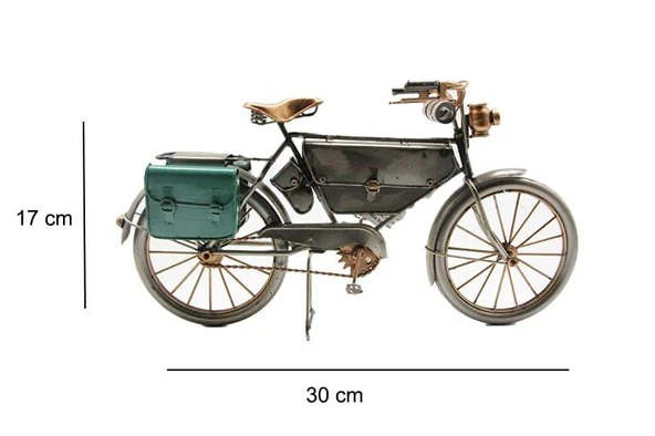 C1614 DEKORATİF METAL BİSİKLET BİBLO - 2