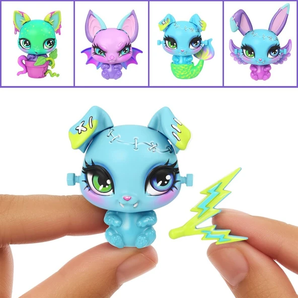 JBF18 Monster High Frankie Stein Evcil Hayvan Kiti - Resim 3